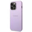 Guess GUHCP14XPSASBPU iPhone 14 Pro Max 6,7" Saffiano Strap tok, lila