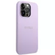 Guess GUHCP14XPSASBPU iPhone 14 Pro Max 6,7" Saffiano Strap tok, lila