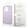 Guess GUHCP14XPSASBPU iPhone 14 Pro Max 6,7" Saffiano Strap tok, lila