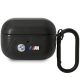 BMW BMAP22PVTK AirPods Pro cover Leather Curved Line tok, fekete