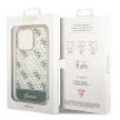 Guess iPhone 14 Pro Max 6,7" GUHCP14XHG4MHA IML Case Electroplated 4G Pattern Bottom Stripe Script Logo tok, khaki
