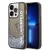 Karl Lagerfeld iPhone 14 Pro Max 6,7" KLHCP14XLCKVK Magsafe Liq Glitter Elong tok, fekete