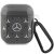 Mercedes MEA28DPMGS AirPods 1/2 cover Large Star Pattern tok, fekete