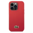 Lacoste LCHMP14LPVCR iPhone 14 Pro 6.1" tok, piros Iconic Petit Pique MagSafe