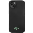 Lacoste LCHMP14SSLOK iPhone 14 6.1" tok, fekete Silicone MagSafe