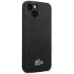 Lacoste LCHMP14SSLOK iPhone 14 6.1" tok, fekete Silicone MagSafe
