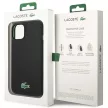 Lacoste LCHMP14SSLOK iPhone 14 6.1" tok, fekete Silicone MagSafe