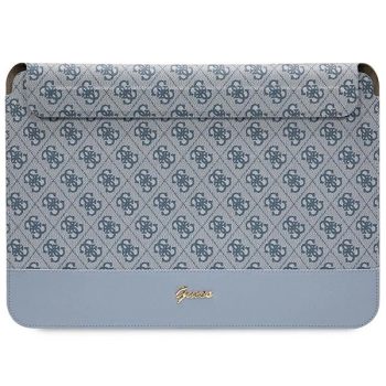   Guess laptop táska 14" GUCS14PS4SGW blue Comp Sleeve U 4G Stripe Metal Logo, kék