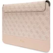 Guess laptop táska 14" GUCS14PS4SGW pink Comp Sleeve U 4G Stripe Metal Logo, rózsaszín