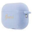 GUESS APPLE AirPods Pro 2 (2022 / 2023) GUAP2LSCHSB (Silicone Charm Heart Collection) tok, kék