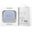GUESS APPLE AirPods Pro 2 (2022 / 2023) GUAP2LSCHSB (Silicone Charm Heart Collection) tok, kék
