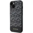 Guess GUHMP14SHGCFSEK iPhone 14 6.1" GCube Stripes MagSafe tok, fekete