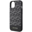 Guess GUHMP14SHGCFSEK iPhone 14 6.1" GCube Stripes MagSafe tok, fekete