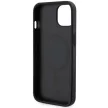 Guess GUHMP14SHGCFSEK iPhone 14 6.1" GCube Stripes MagSafe tok, fekete