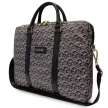 Guess laptop táska 16" GUCB15HGCFSEK GCube Stripes, fekete