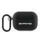 AMG AMAP2SLWK AirPods Pro 2 (2022/2023) cover Leather tok, fehér Logo tok, fekete