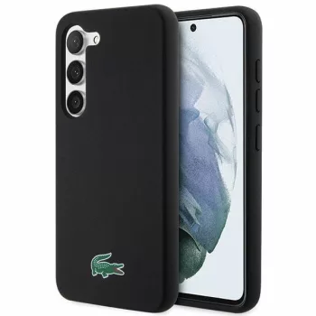   Lacoste LCHCS23SSLOK Samsung Galaxy S23, hátlap, tok Silicone, fekete