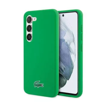   Lacoste LCHCS23SSLON Samsung Galaxy S23 hátlap, tok Silicone, zöld