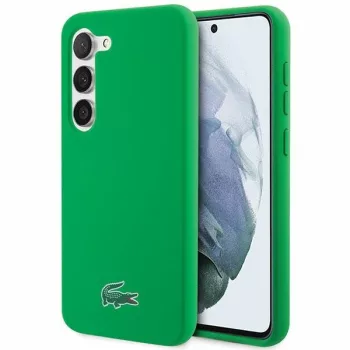   Lacoste LCHCS23MSLON Samsung Galaxy S23 Plus hátlap, tok Silicone, zöld