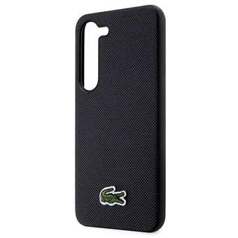 Lacoste LCHCS23SPVCK Samsung Galaxy S23, hátlap, tok Iconic Petit Pique, fekete