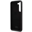 Karl Lagerfeld case Samsung Galaxy S23 Plus KLHCS23MSNCHBCK hardcase Silicone Choupette tok, fekete