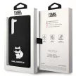 Karl Lagerfeld case Samsung Galaxy S23 Plus KLHCS23MSNCHBCK hardcase Silicone Choupette tok, fekete