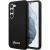 Guess GUHCS23SSLSMK Samsung Galaxy S23 hátlap, tok Silicone Vintage Gold Logo, fekete
