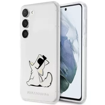   Karl Lagerfeld Samsung Galaxy Samsung Galaxy S23 Plus KLHCS23MCFNRC Choupette Fun tok, átlátszó