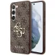 Guess GUHCS23S4GMGBR Samsung Galaxy S23 hátlap, tok 4G Big Metal Logo, barna