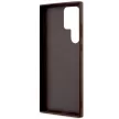 Guess GUHCS23L4GMGBR 4G Big Metal Logo Samsung Galaxy S23 Ultra hátlap, tok, barna