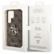 Guess GUHCS23L4GMGBR 4G Big Metal Logo Samsung Galaxy S23 Ultra hátlap, tok, barna