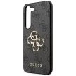 Guess GUHCS23S4GMGGR Samsung Galaxy S23 hátlap, tok 4G Big Metal Logo, szürke