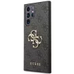Guess GUHCS23L4GMGGR Samsung Galaxy S23 Ultra hátlap, tok 4G Big Metal Logo, szürke