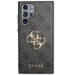 Guess GUHCS23L4GMGGR Samsung Galaxy S23 Ultra hátlap, tok 4G Big Metal Logo, szürke