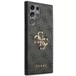 Guess GUHCS23L4GMGGR Samsung Galaxy S23 Ultra hátlap, tok 4G Big Metal Logo, szürke