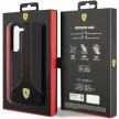 Ferrari FEHCS23MPCSK Perforated 296 P Samsung Galaxy S23 Plus, hátlap, tok, fekete