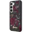 Guess GUHCS23MHCFWSA Samsung Galaxy S23 Plus hátlap, tok Flower Collection, zöld