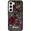Guess GUHCS23MHCFWSA Samsung Galaxy S23 Plus hátlap, tok Flower Collection, zöld
