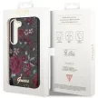 Guess GUHCS23MHCFWSA Samsung Galaxy S23 Plus hátlap, tok Flower Collection, zöld