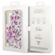 Guess GUHCS23MHCFWST Samsung Galaxy S23 Plus hátlap, tok Flower Collection, fehér