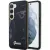 Guess GUHCS23MHTMRSK Samsung Galaxy S23 Plus hátlap, tok Golden Marble Collection, fekete