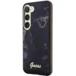 Guess GUHCS23MHTMRSK Samsung Galaxy S23 Plus hátlap, tok Golden Marble Collection, fekete