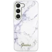 Guess GUHCS23MPCUMAH Samsung Galaxy S23 Plus hátlap, tok Marble, fehér