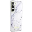Guess GUHCS23MPCUMAH Samsung Galaxy S23 Plus hátlap, tok Marble, fehér