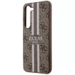 Guess GUHCS23MP4RPSW Samsung Galaxy S23 Plus hátlap, tok 4G Printed Stripe, barna