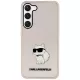 Karl Lagerfeld Samsung Galaxy Samsung Galaxy S23 KLHCS23SHNCHTCP Ikonik Choupette tok, rózsaszín
