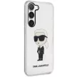 Karl Lagerfeld Ikonik Karl Lagerfeld Samsung Galaxy S23 KLHCS23SHNIKTCT tok, átlátszó