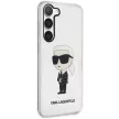 Karl Lagerfeld Samsung Galaxy Samsung Galaxy S23 Plus KLHCS23MHNIKTCT Ikonik Karl Lagerfeld tok, átlátszó