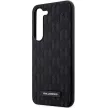 Karl Lagerfeld KLHCS23SSAKLHPK Saffiano Mono Metal Logo Samsung Galaxy S23 hátlap, tok, fekete