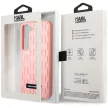 Karl Lagerfeld KLHCS23MRUPKLPP S23 Plus S916 hardcase 3D Monogram tok, rózsaszín